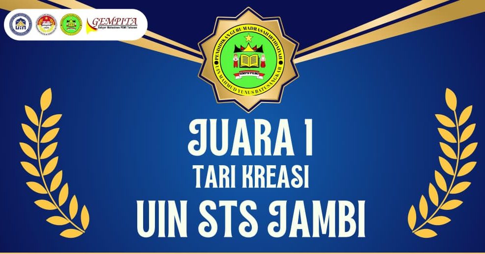 Hebat! Sanggar Gentara PGMI UIN Jambi Raih Juara 1 Tari Kreasi Tingkat Nasional