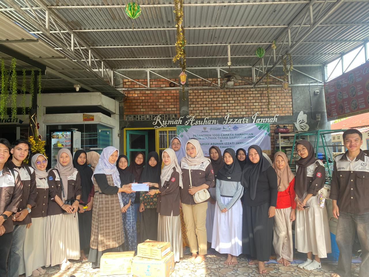 HMPS PGMI Gelar Santunan dan Penyaluran Bantuan untuk Rumah Asuhan Izzati Jannah di Jambi