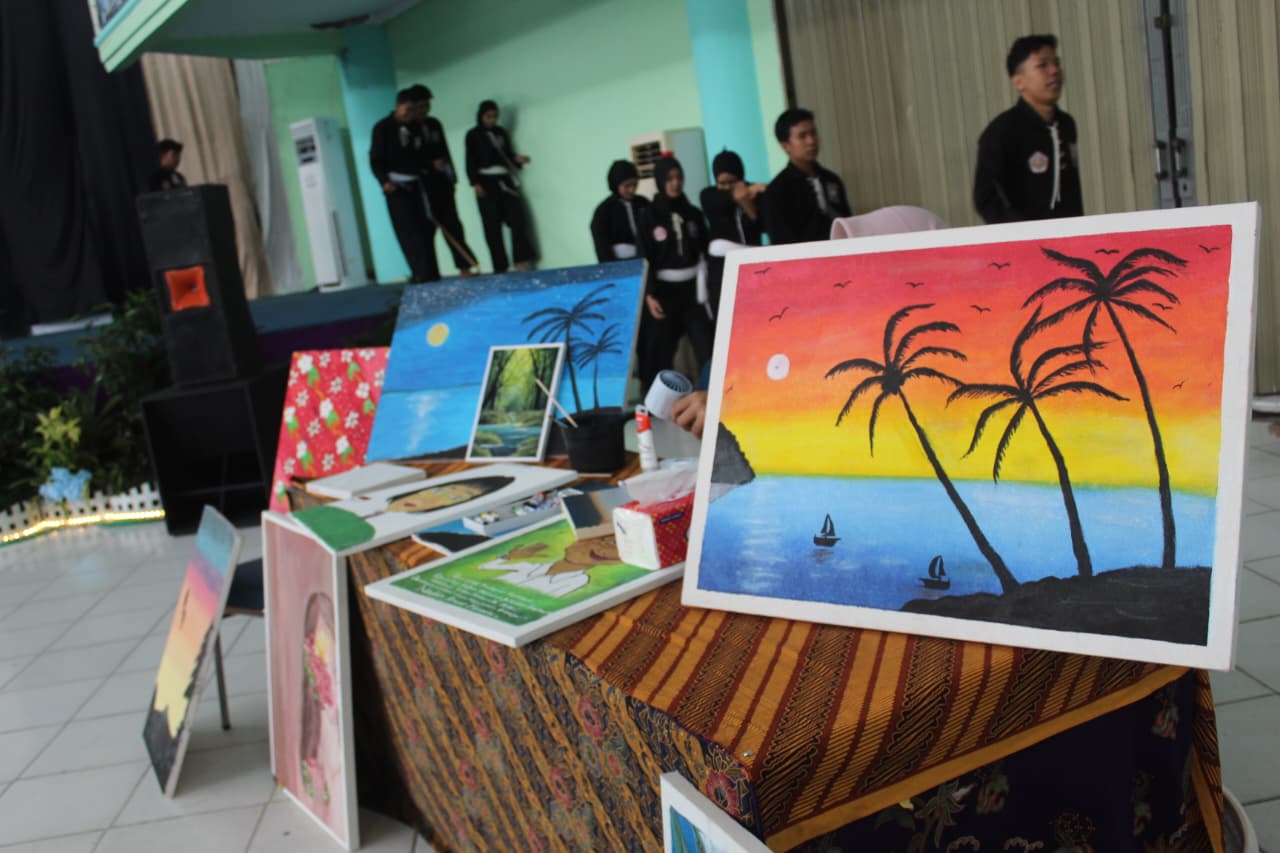 Seni Rupa Sanggar Gentara PGMI Hadirkan Ruang Ekspresi dan Kreativitas di EduArt Festival